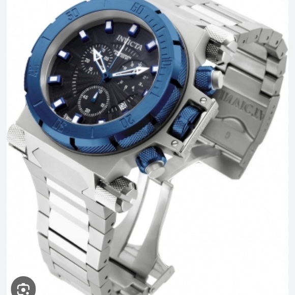 Invicta Model 10030-Men’s watch-Quartz case and dial-51 mm-Stainless Steel - Picture 3 of 6